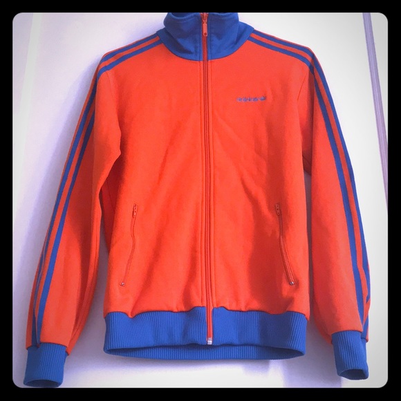 adidas original orange jacket